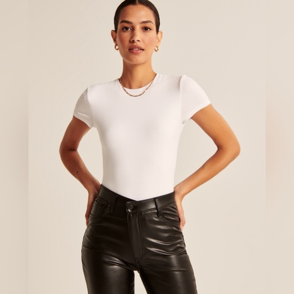 A&F short sleeve cotton bodysuit - Picture 3 of 7